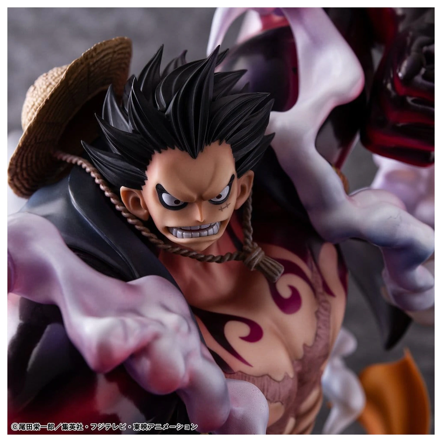 One Piece Portrait.Of.Pirates SA-Maximum PVC figúrka Monkey D. Luffy Gear 4 Bounce-Man 10th Limited Ver. 30 cm produktová fotografia
