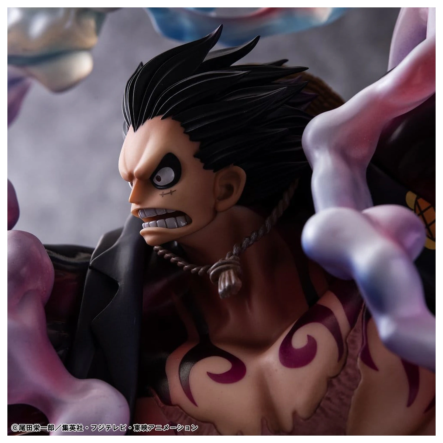 One Piece Portrait.Of.Pirates SA-Maximum PVC figúrka Monkey D. Luffy Gear 4 Bounce-Man 10th Limited Ver. 30 cm produktová fotografia