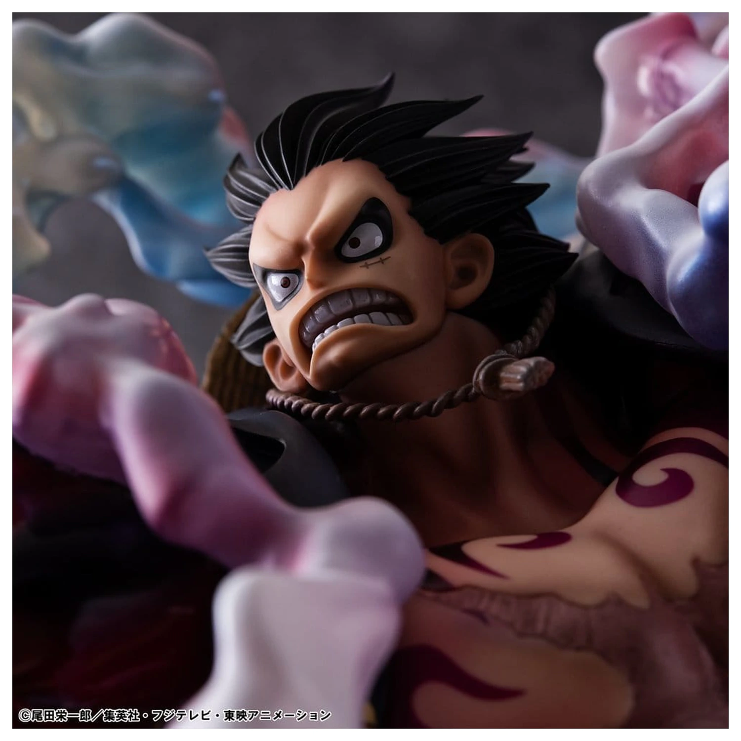 One Piece Portrait.Of.Pirates SA-Maximum PVC figúrka Monkey D. Luffy Gear 4 Bounce-Man 10th Limited Ver. 30 cm produktová fotografia