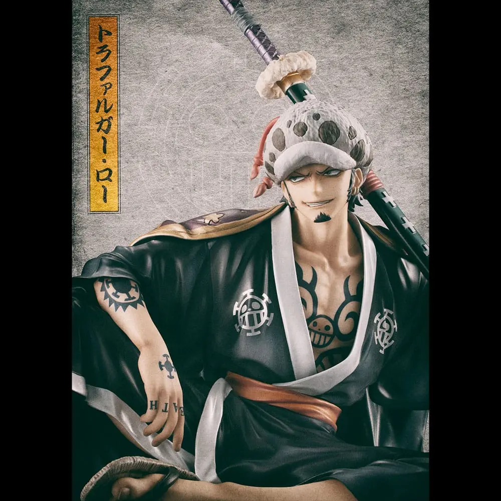 One Piece Portrait Of Pirates PVC Socha Warriors Alliance Trafalgar Law 17 cm produktová fotografia