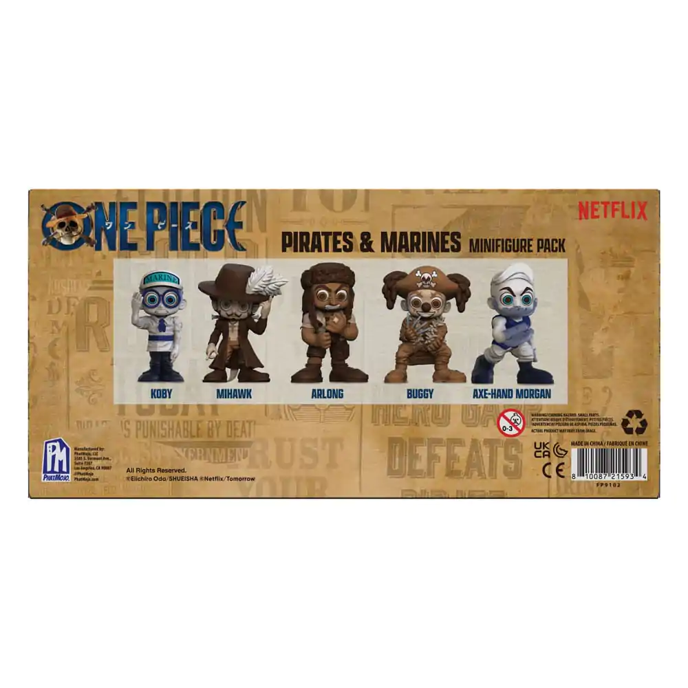 One Piece Mini figúrka készlet Prates & Marines 6 cm termékfotó