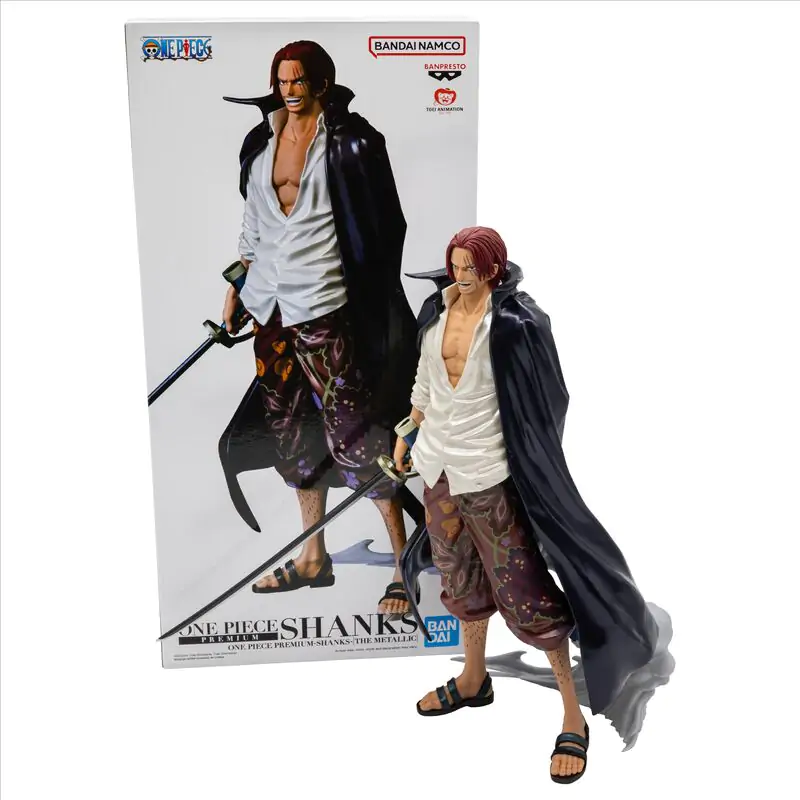 One Piece Premium Shanks The Metallic figúrka 30 cm produktová fotografia