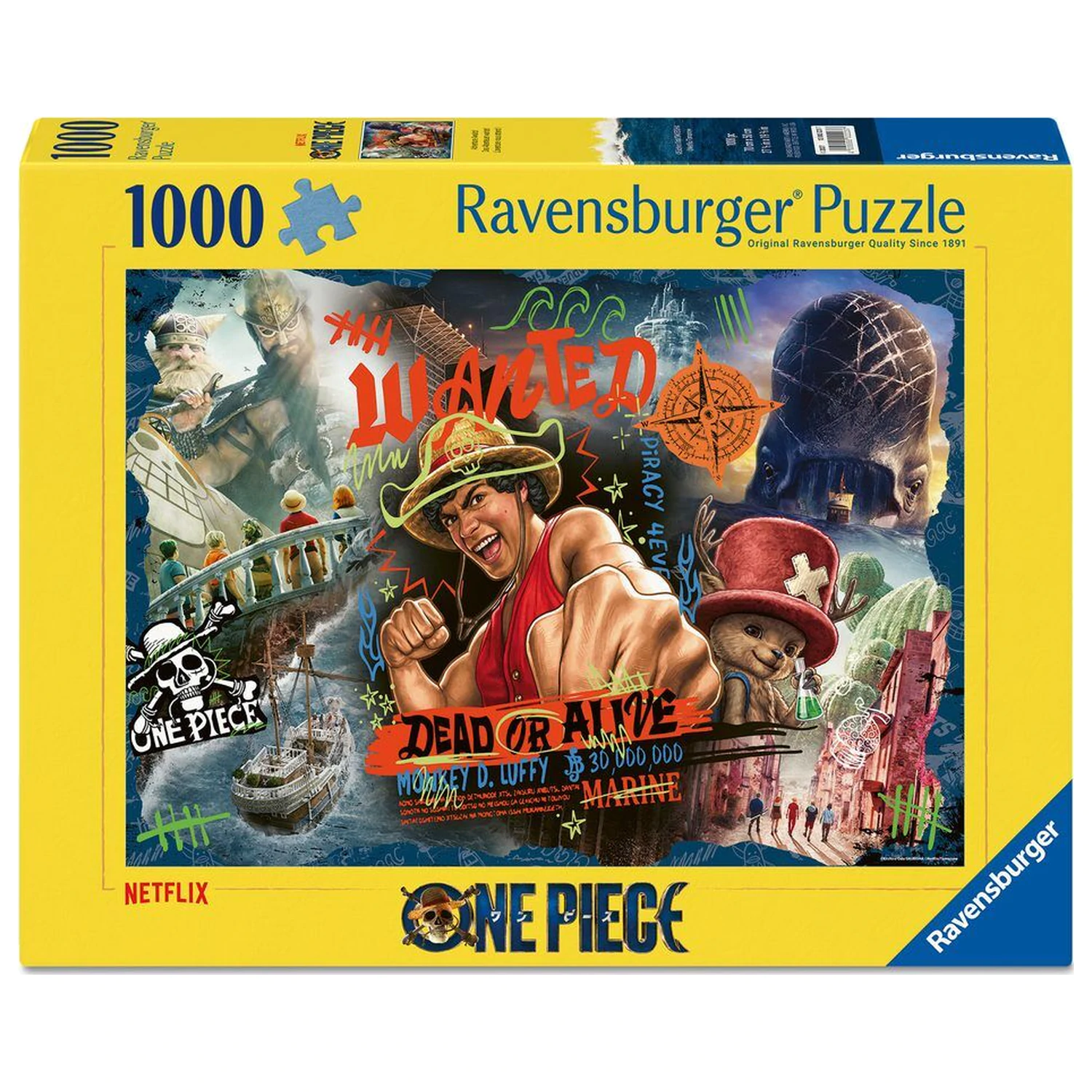 One Piece puzzle 1000 ks produktová fotografia