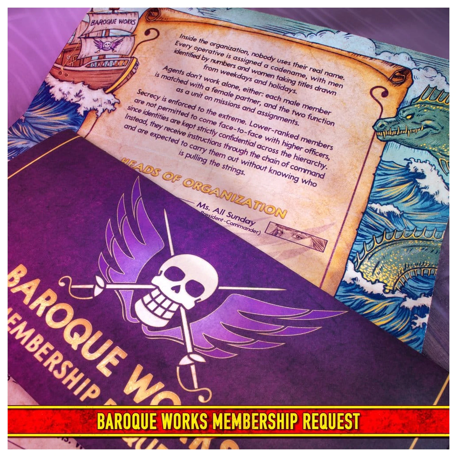 One Piece Darčeková krabica Náborový kit produktová fotografia