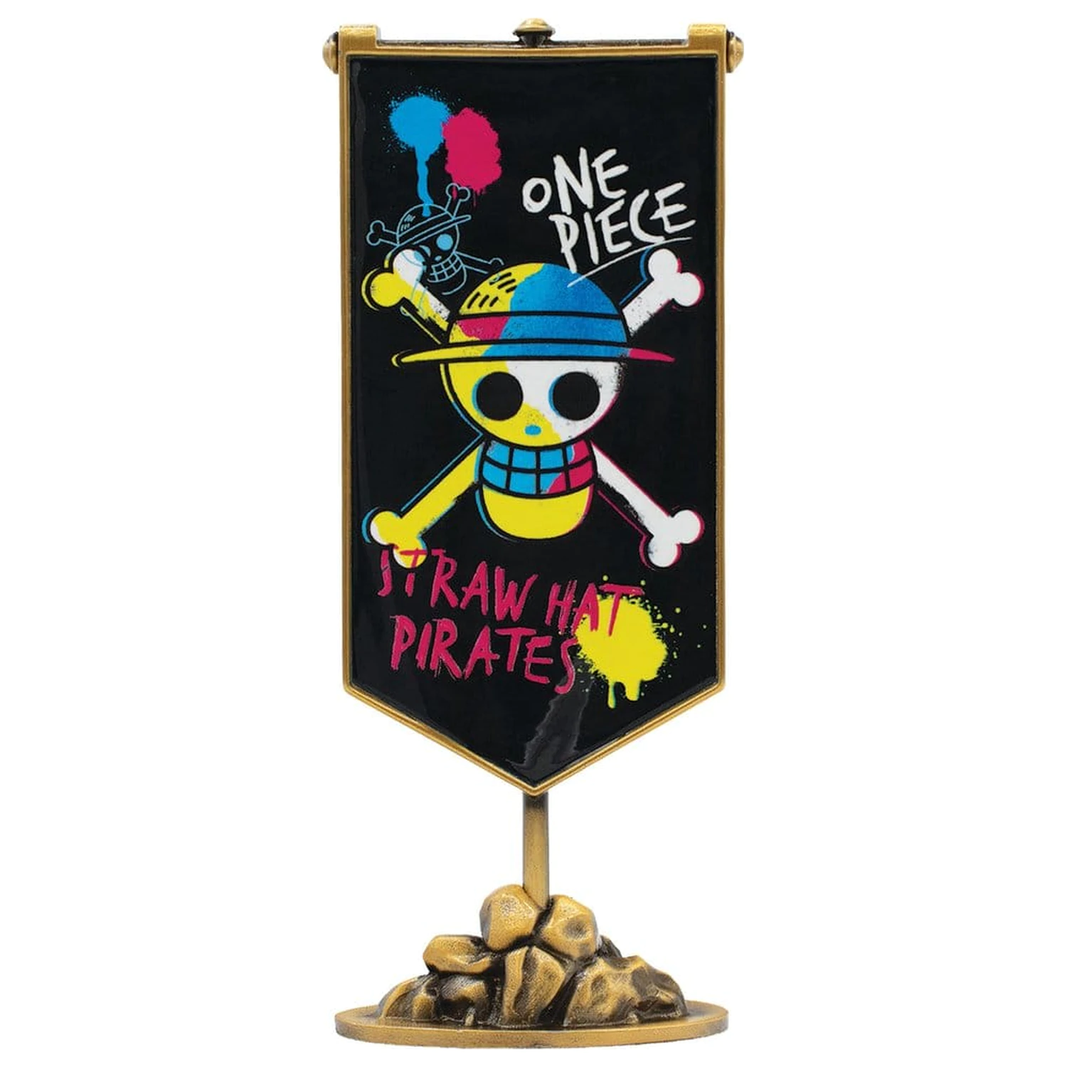 One Piece Replica Straw Hat Pirates kovový banner 11 x 6 cm produktová fotografia