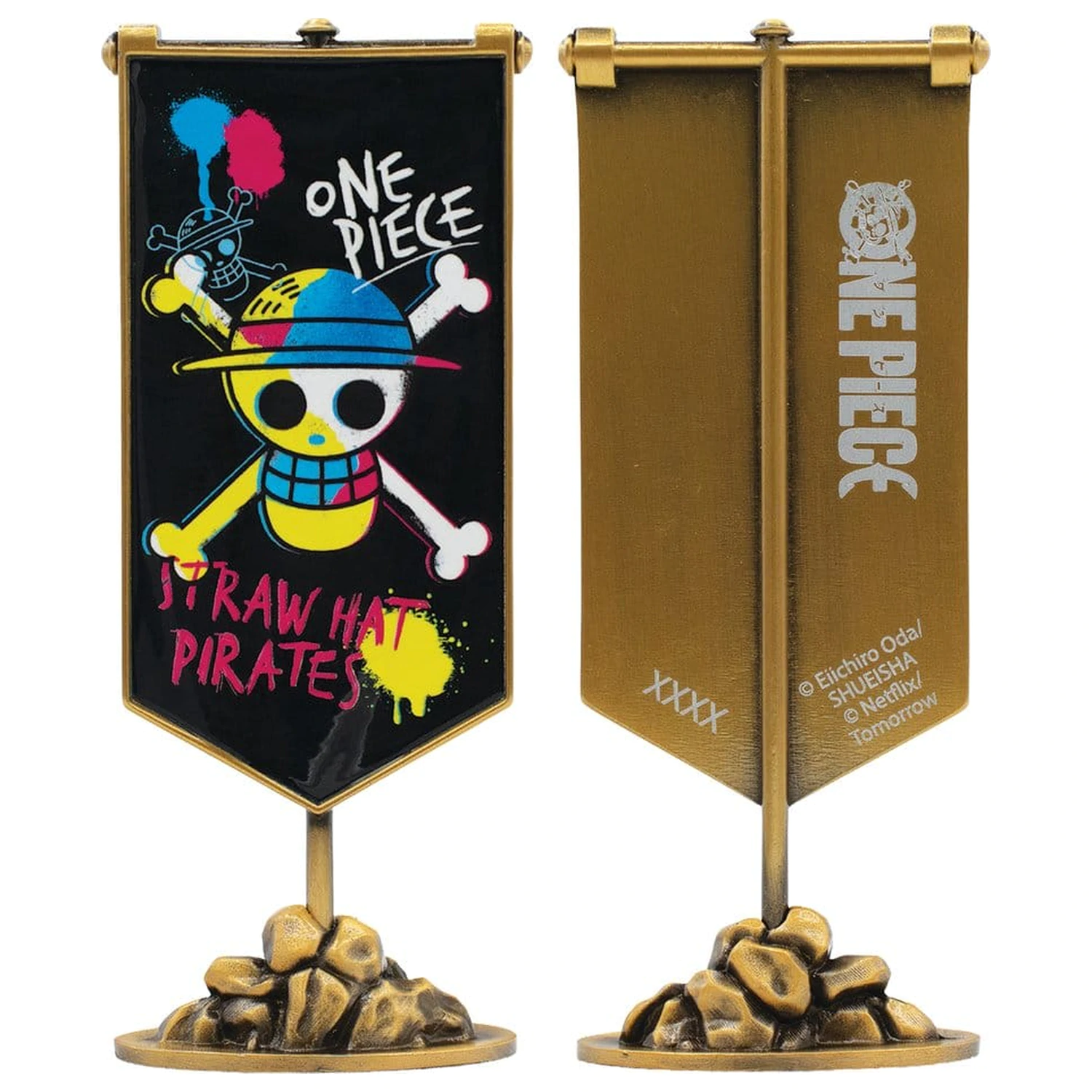 One Piece Replica Straw Hat Pirates kovový banner 11 x 6 cm produktová fotografia