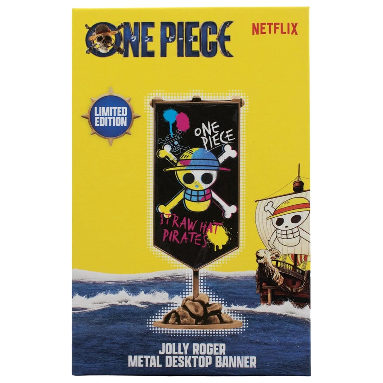 One Piece Replica Straw Hat Pirates kovový banner 11 x 6 cm produktová fotografia