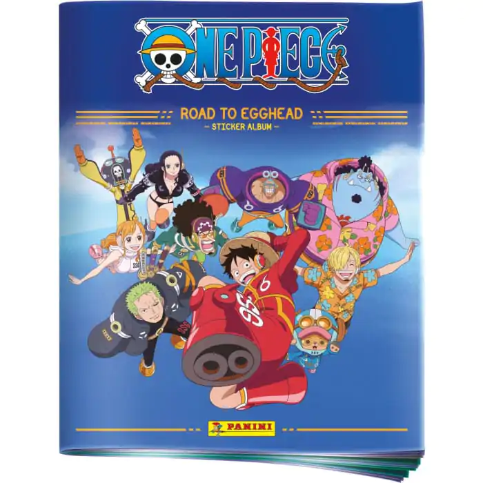 One Piece: Road to Egghead Zberateľský album na nálepky Nemecká verzia produktová fotografia