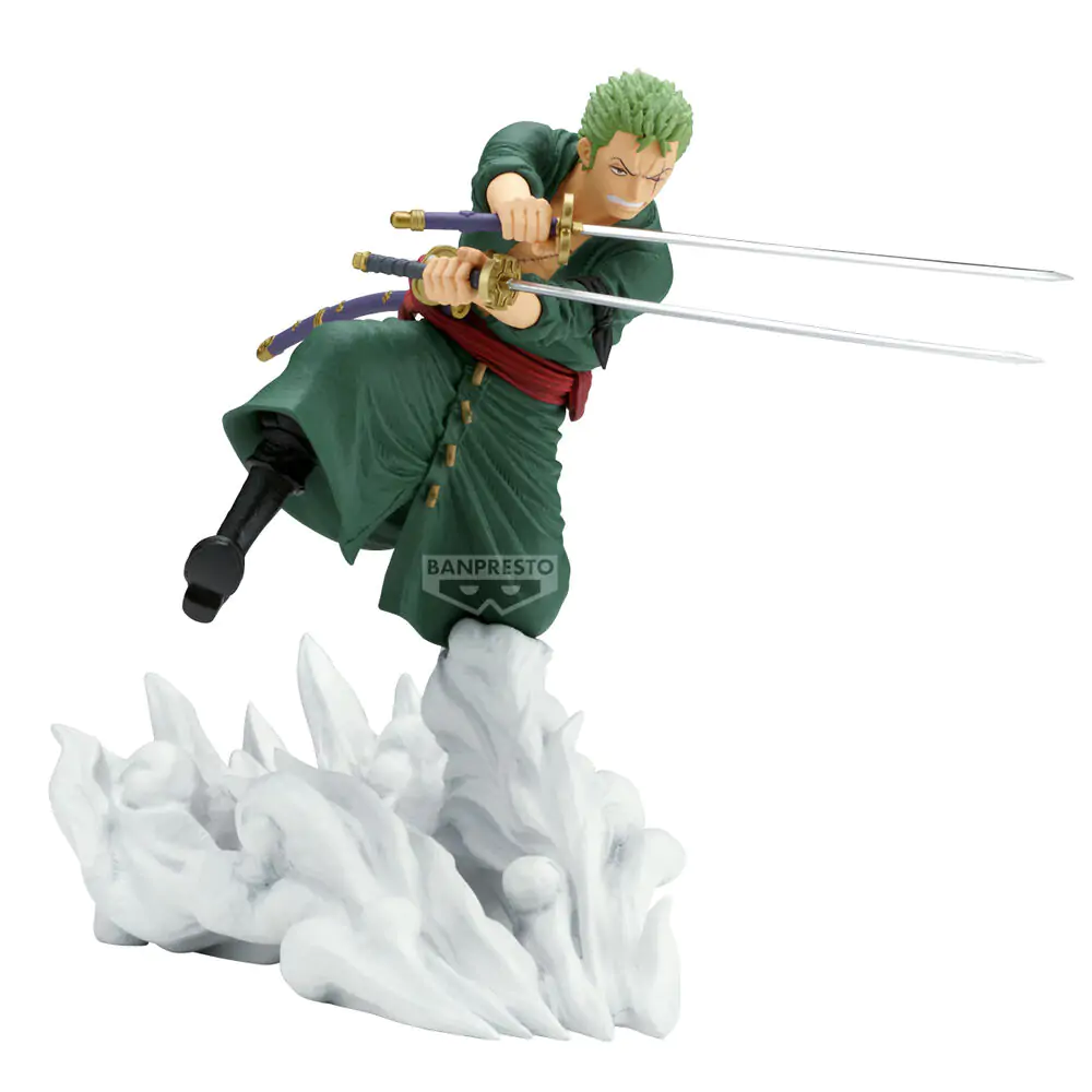 One Piece Roronoa Zoro Senkozekkei figúrka 15cm produktová fotografia