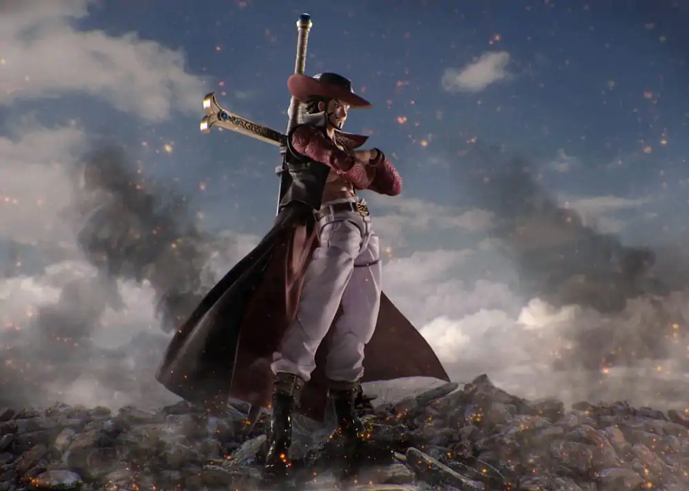 One Piece S.H.Figuarts akčná figúrka Dracule Mihawk Hawkeye 17 cm produktová fotografia