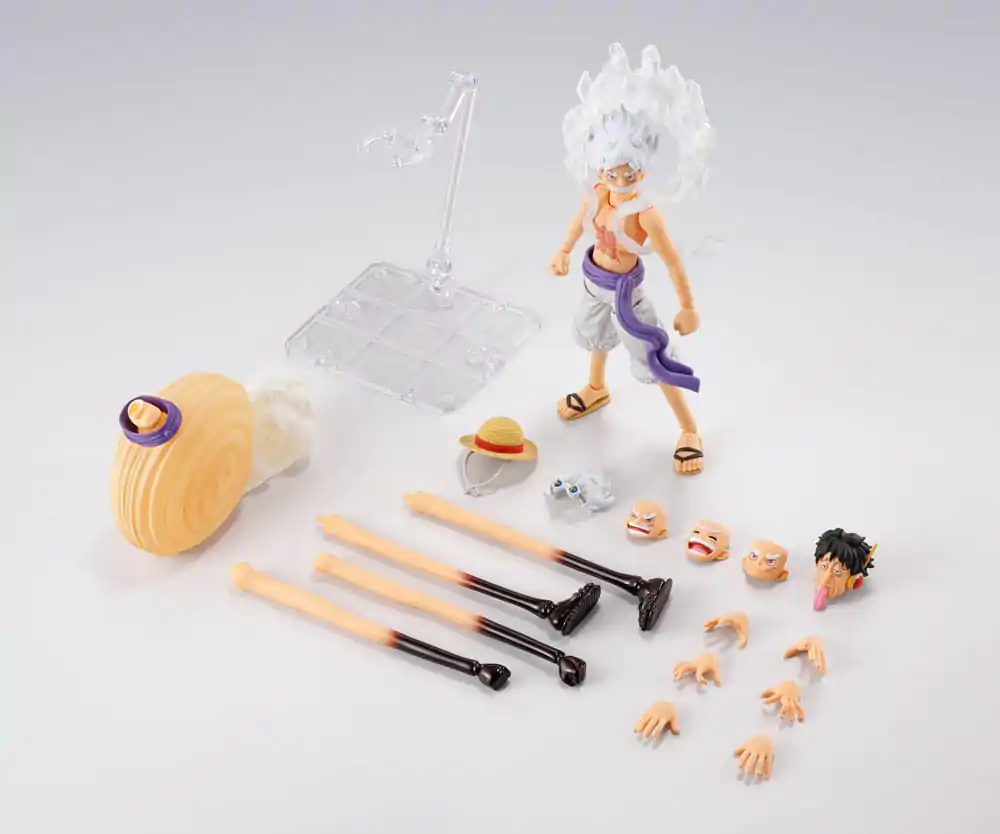 One Piece S.H.Figuarts Akčná figúrka Monkey D. Luffy Gear 5 -Future Island Egghead- 15 cm produktová fotografia