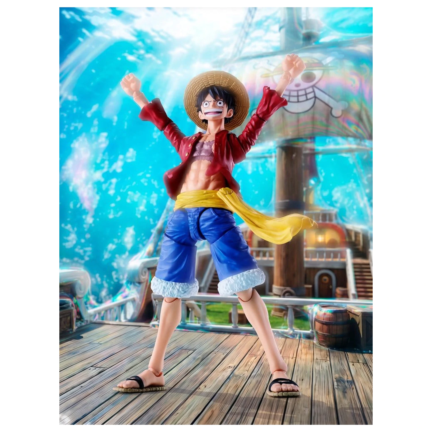 One Piece S.H.Figuarts akčná figúrka Monkey D. Luffy -Two Years Later- 15 cm produktová fotografia
