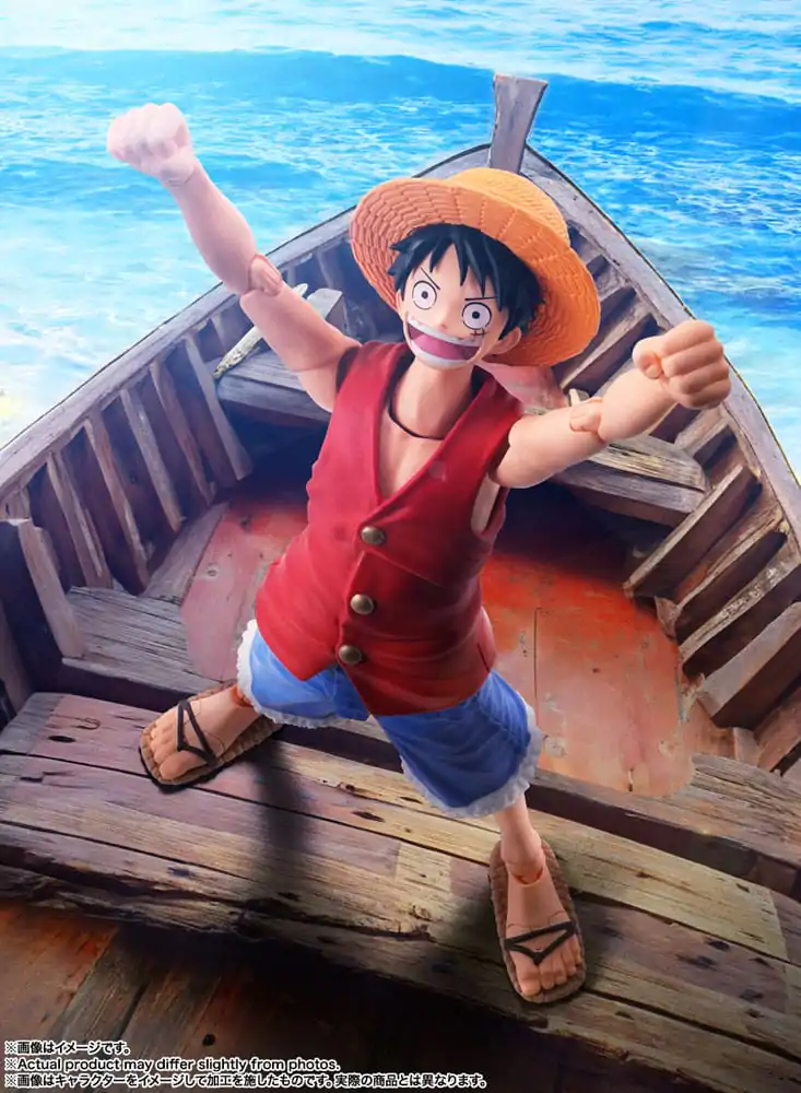 One Piece S.H. Figuarts akčná figúrka Monkey D. Luffy Romance Dawn 15 cm termékfotó