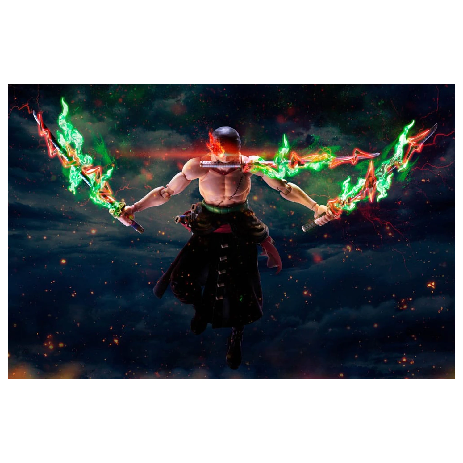 One Piece S.H.Figuarts akčná figúrka Roronoa Zoro The King of Hell 15 cm produktová fotografia
