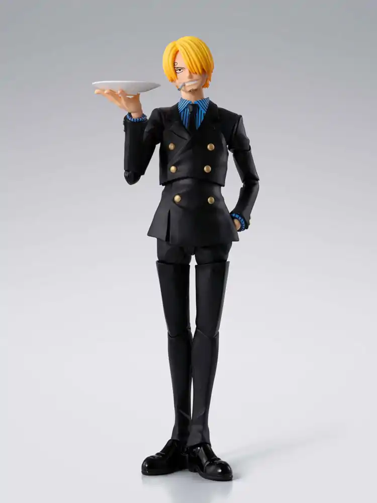 One Piece S.H.Figuarts akčná figúrka Sanji Romance Dawn Ver. 15 cm produktová fotografia