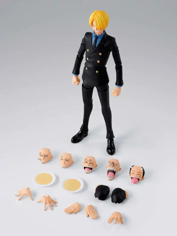One Piece S.H.Figuarts akčná figúrka Sanji Romance Dawn Ver. 15 cm produktová fotografia