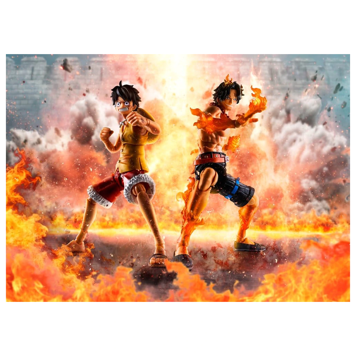 One Piece S.H. Figuarts akčná figúrka Portgas D. Ace -Marineford- 16 cm produktová fotografia
