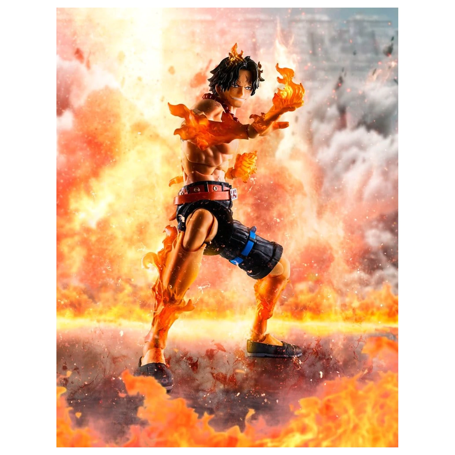 One Piece S.H. Figuarts akčná figúrka Portgas D. Ace -Marineford- 16 cm produktová fotografia