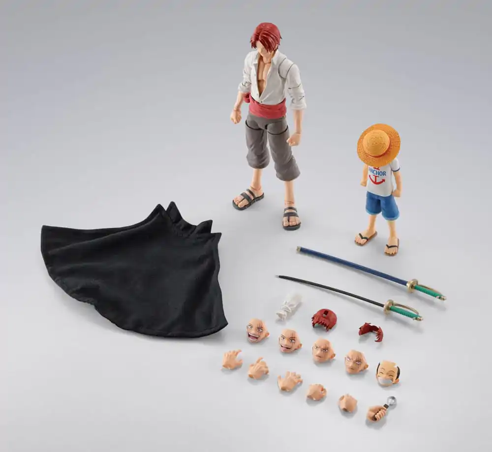 One Piece S.H.Figuarts Akčná figúrka 2-balenie Shanks & Monkey D. Luffy Childhood Ver. termékfotó