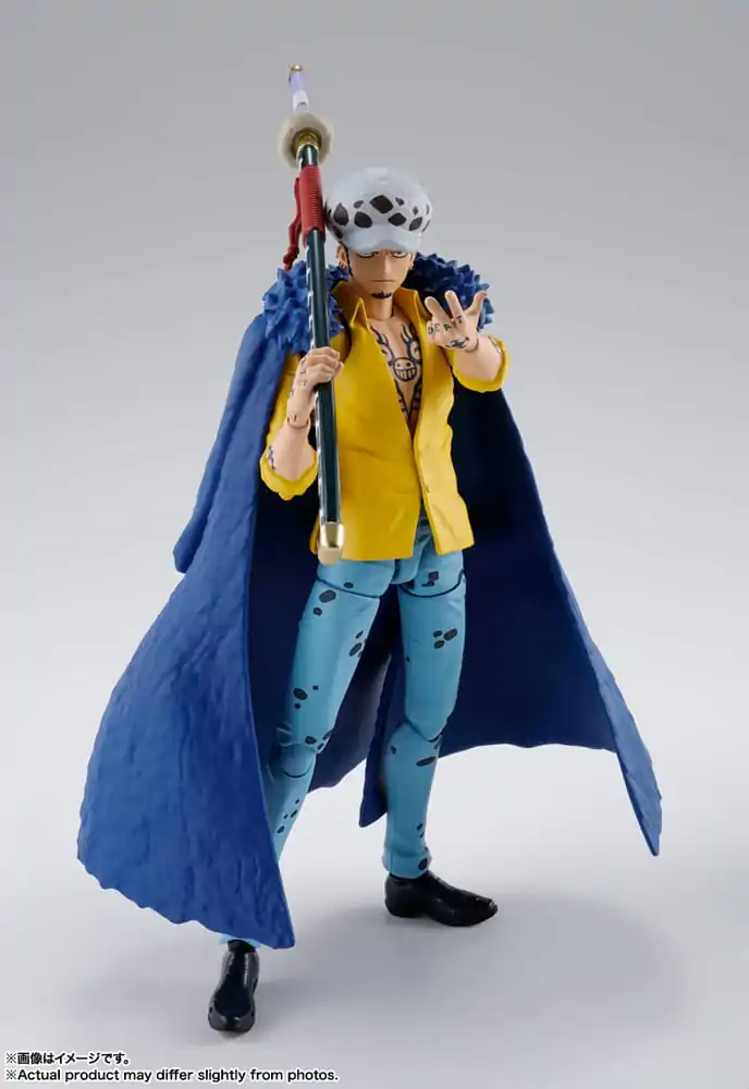 One Piece S.H. Figuarts Action Figure Trafalgar Law -The Raid on Onigashima- 16 cm termékfotó