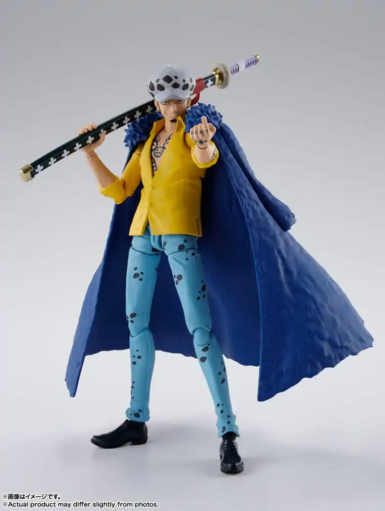 One Piece S.H. Figuarts Action Figure Trafalgar Law -The Raid on Onigashima- 16 cm termékfotó