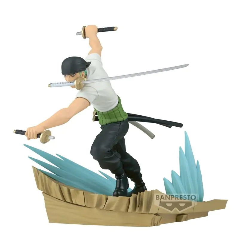 One Piece Senkozekkei Roronoa Zoro postavička 11cm termékfotó