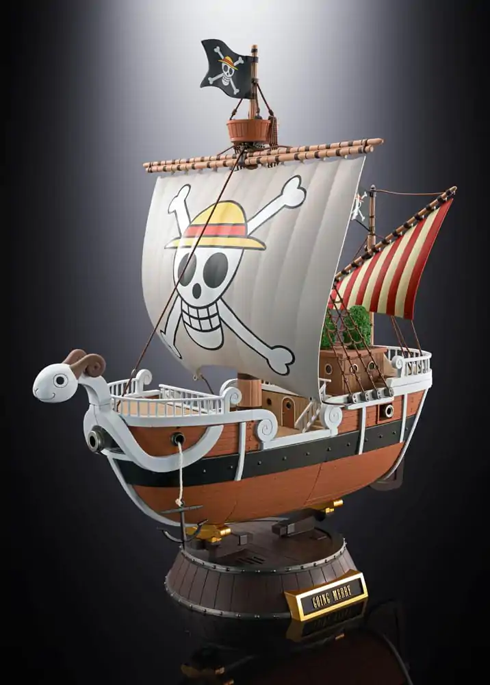 One Piece Soul of Chogokin Diecast Akčná figúrka Going Merry 25. výročné pamätné vydanie 28 cm termékfotó