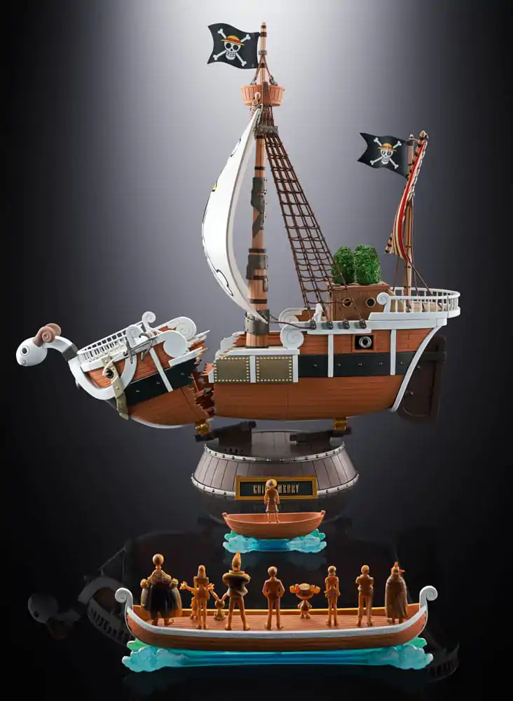 One Piece Soul of Chogokin Diecast Akčná figúrka Going Merry 25. výročné pamätné vydanie 28 cm termékfotó