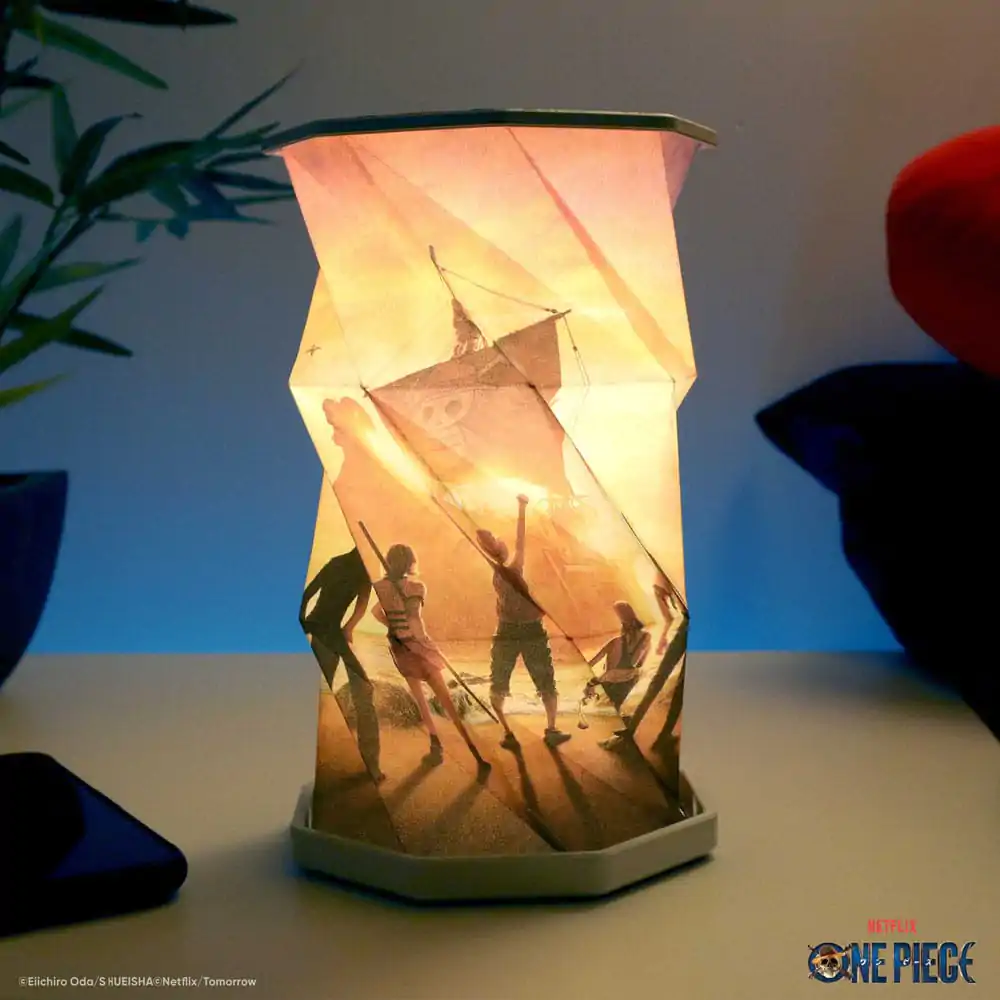 One Piece foldable Lampa Straw Hat Crew 15 cm produktová fotografia