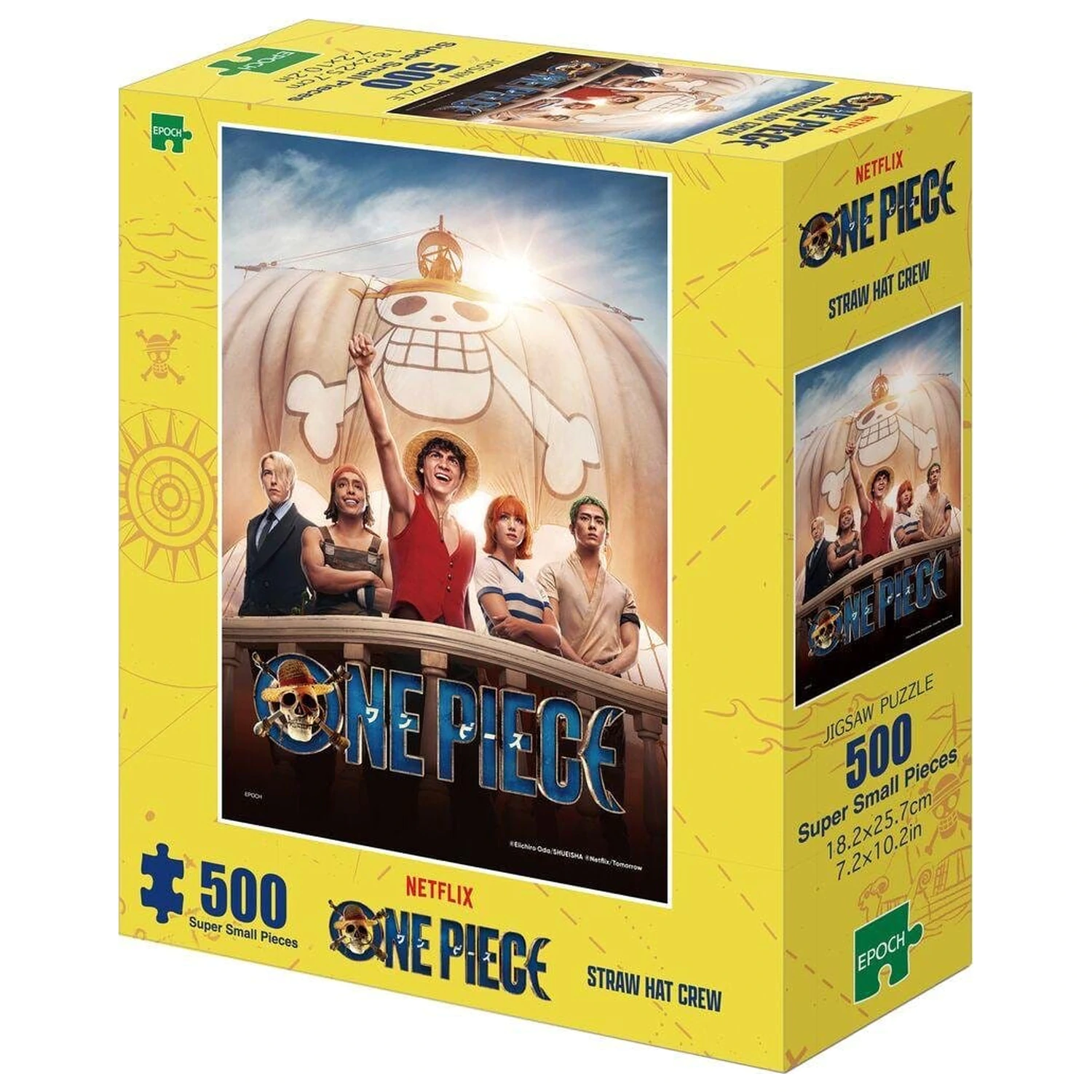One Piece 500-dielne puzzle Straw Hats Crew produktová fotografia