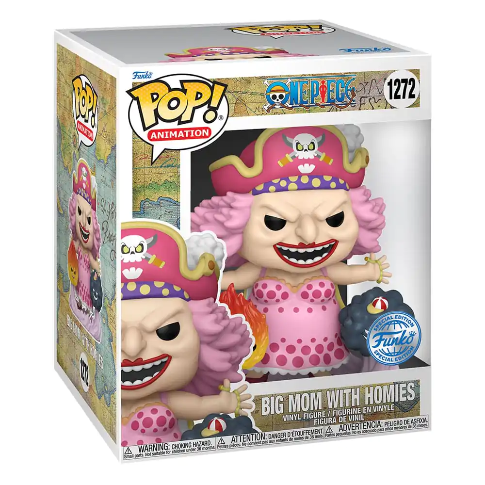 One Piece Super Sized POP! Animation Vinyl Figúrka Big Mom Homie-kkal 15 cm termékfotó