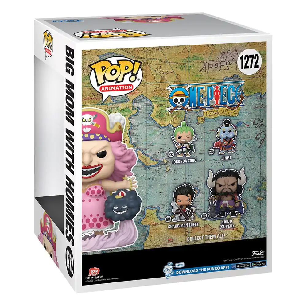 One Piece Super Sized POP! Animation Vinyl Figúrka Big Mom Homie-kkal 15 cm termékfotó