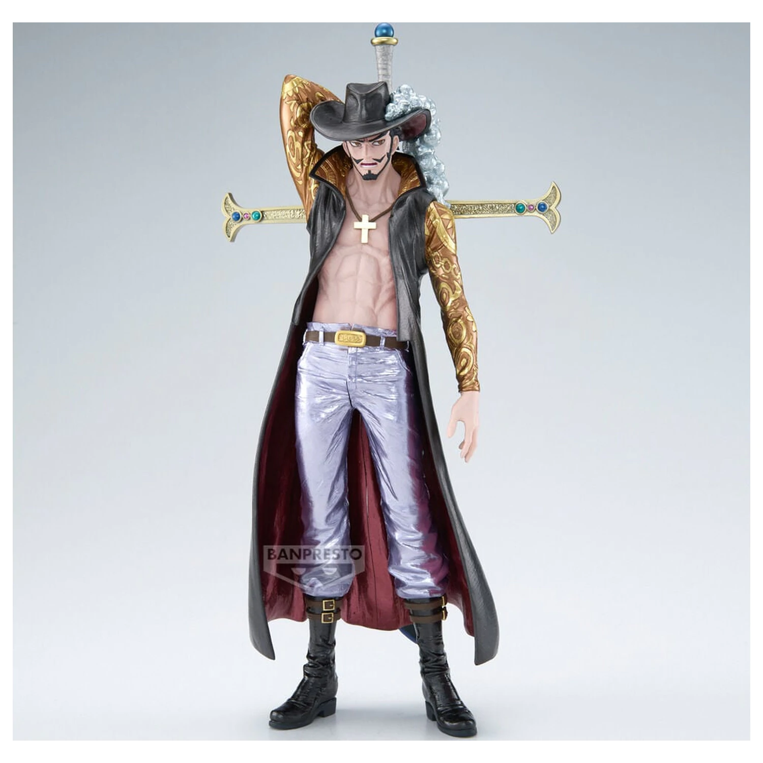 One Piece The Anime Dracule Mihawk figúrka 34 cm produktová fotografia
