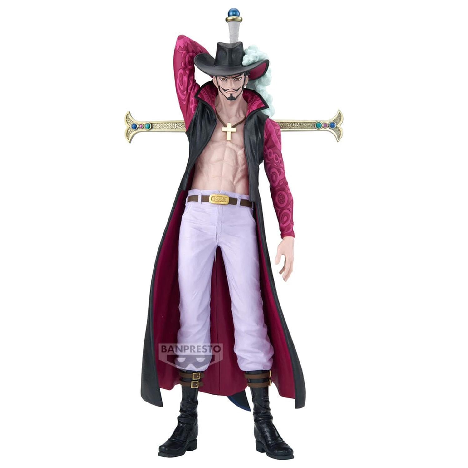 One Piece The Anime Dracule Mihawk figúrka 34 cm produktová fotografia