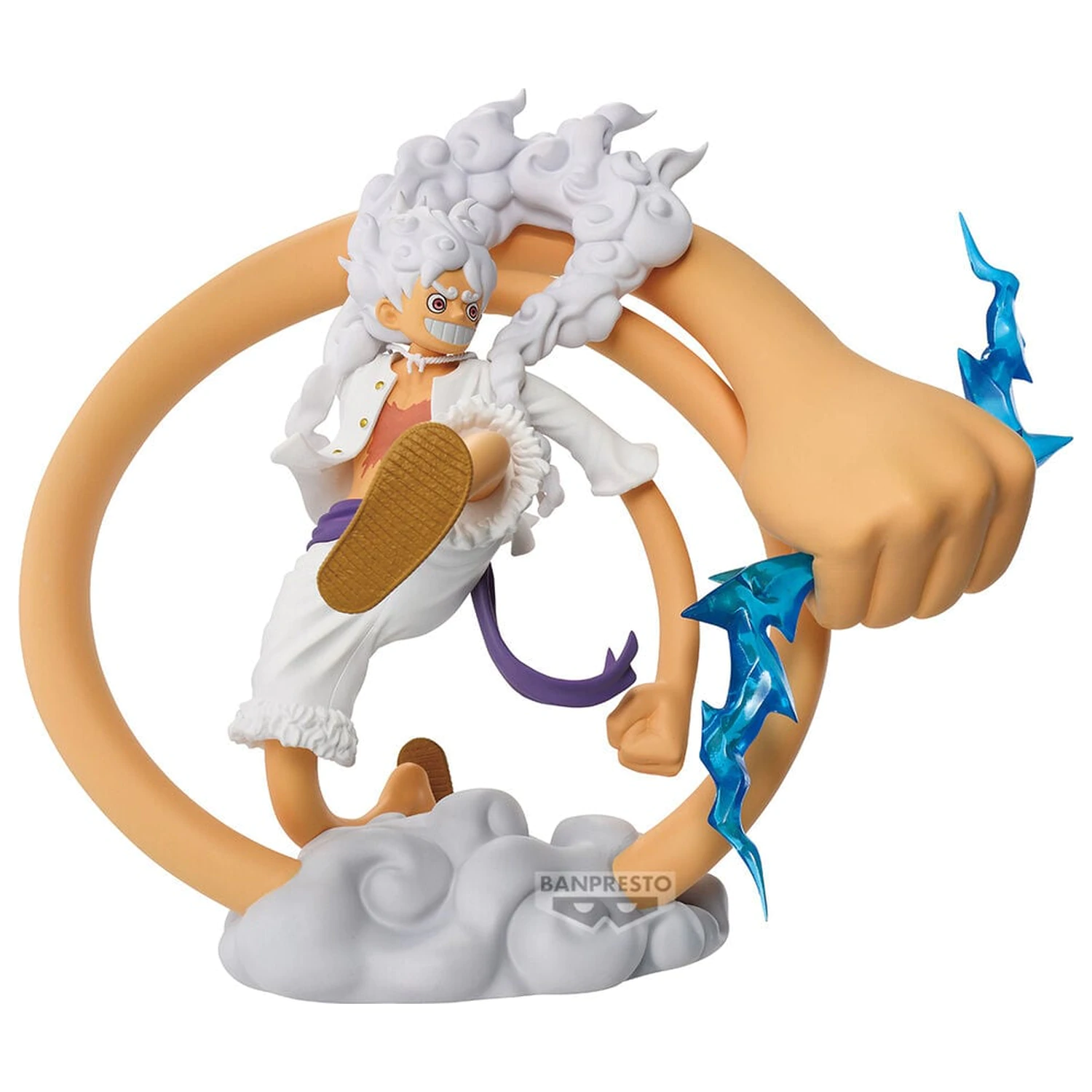 One Piece Theorama Soul Monkey D Luffy Gear 5 figúrka 18cm produktová fotografia