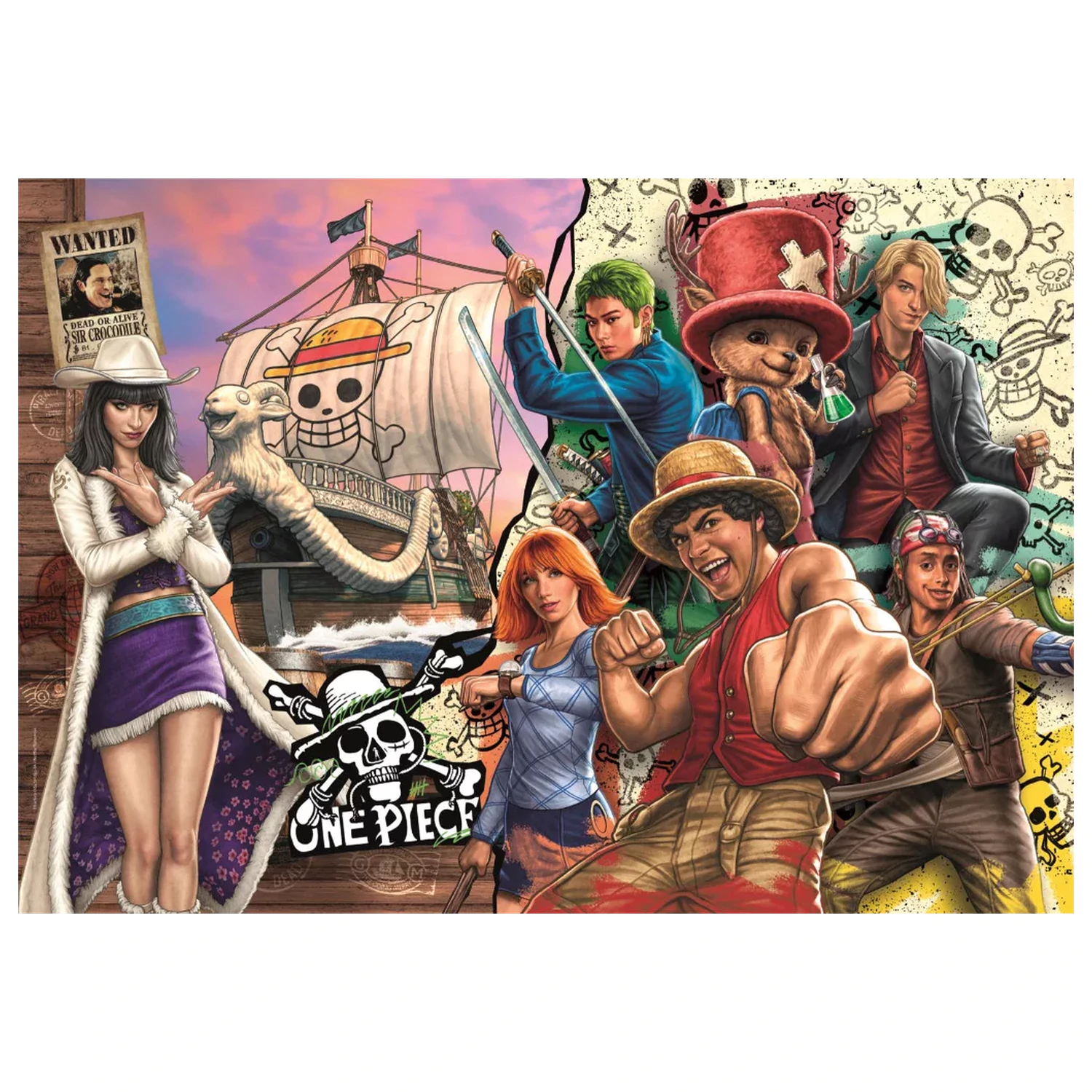 One Piece Treasure Hunt 180-dielne puzzle produktová fotografia
