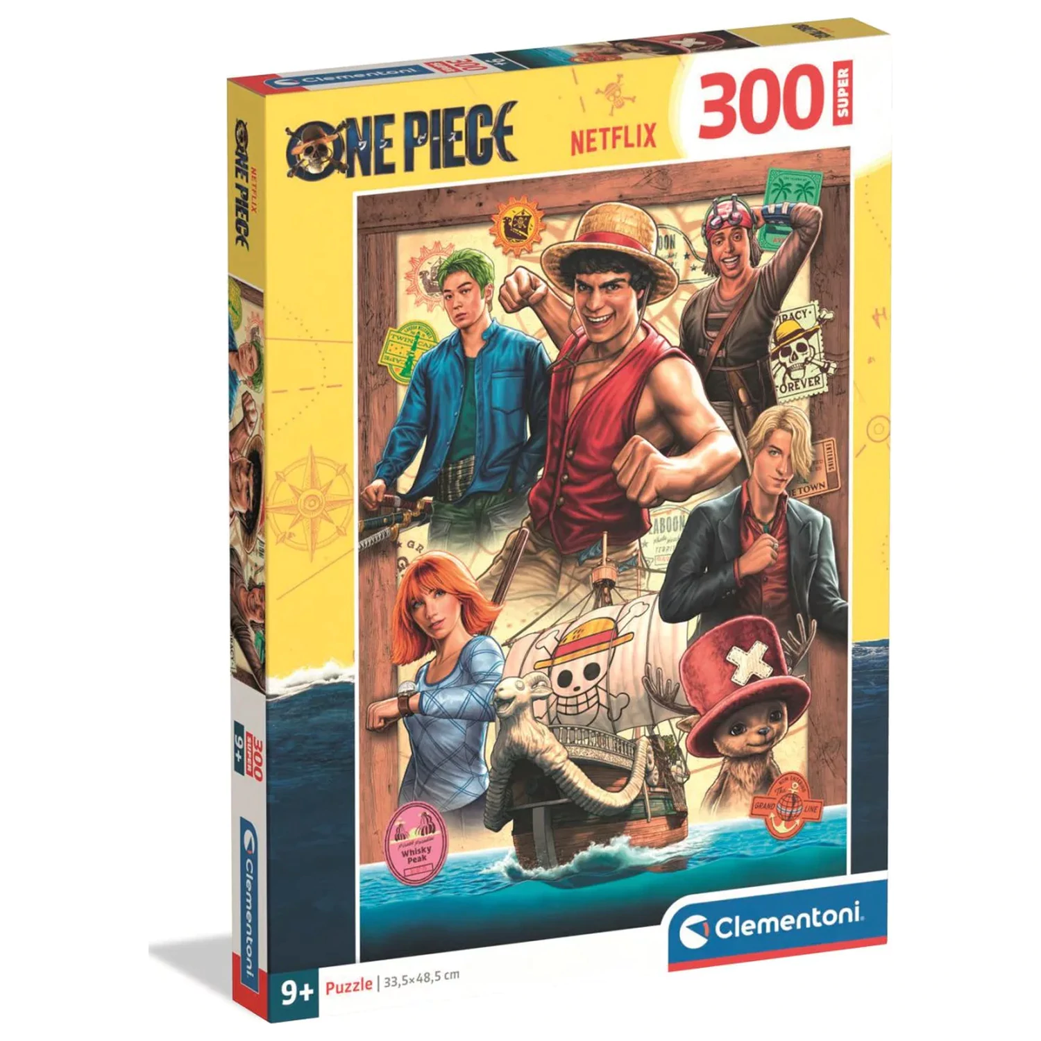 One Piece Treasure Hunt 300-dielne puzzle produktová fotografia