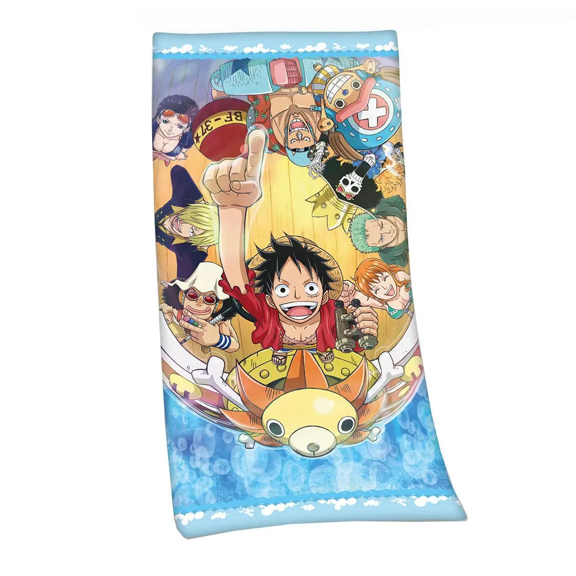 One Piece Velúrová osuška Piráti slamák 75 x 150 cm termékfotó