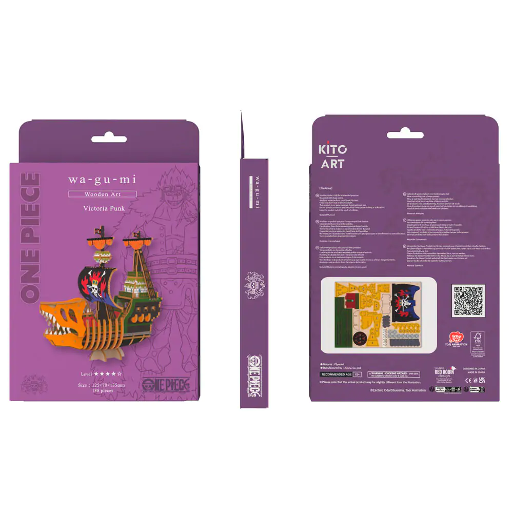 One Piece Wa-Gu-Mi Victoria Punk Montážna sada 188ks produktová fotografia