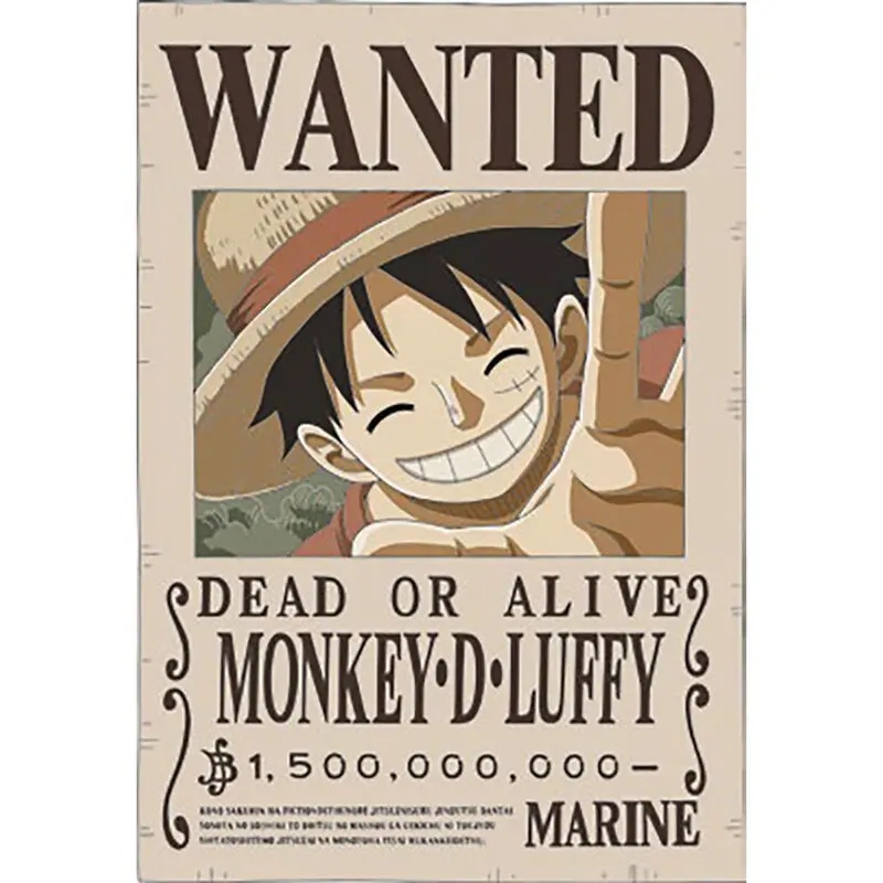 One Piece Wanter Luffy neónová lampa 40cm termékfotó