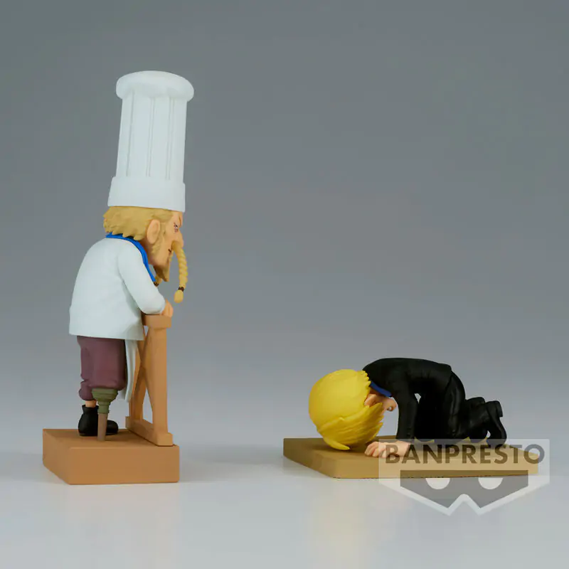 One Piece WCF Log Series Sanji & Zeff 2 zberateľské figúrky 8 cm termékfotó