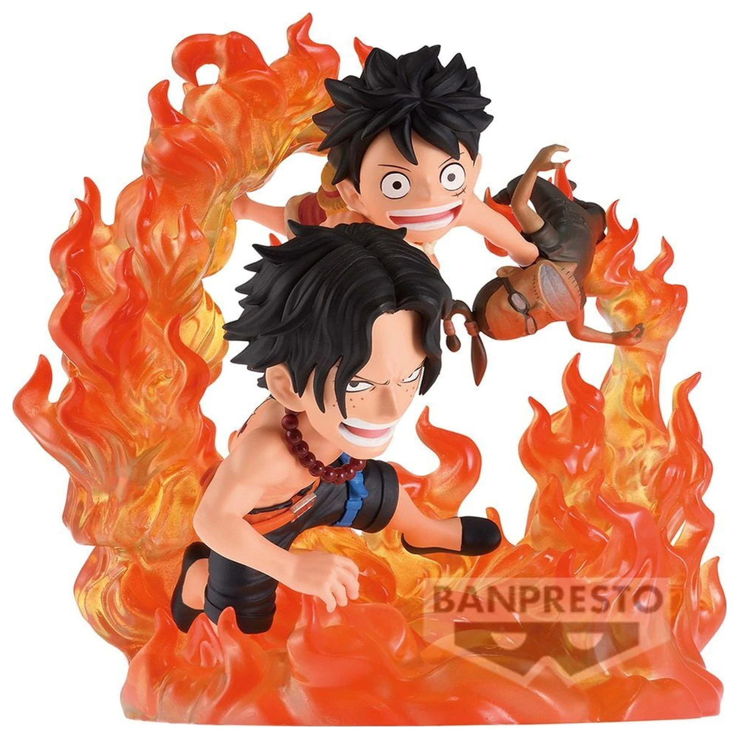 One Piece WCF Log Stories Marineford Portgas D Ace & Monkey D Luffy figúrka 10 cm produktová fotografia