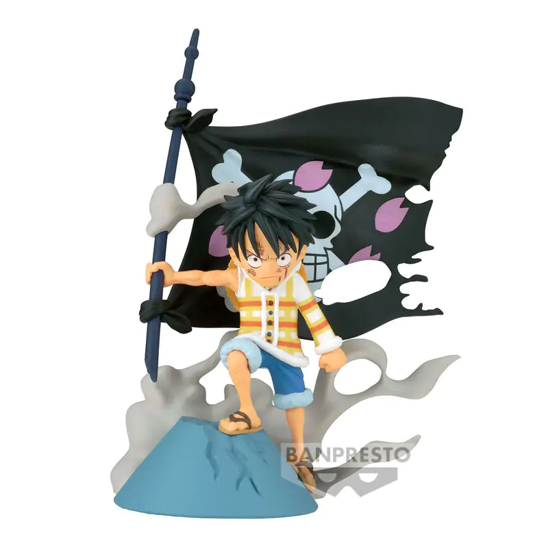 One Piece WCF Log Stories Monkey D Luffy figúrka 8 cm termékfotó