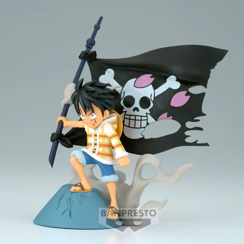 One Piece WCF Log Stories Monkey D Luffy figúrka 8 cm termékfotó