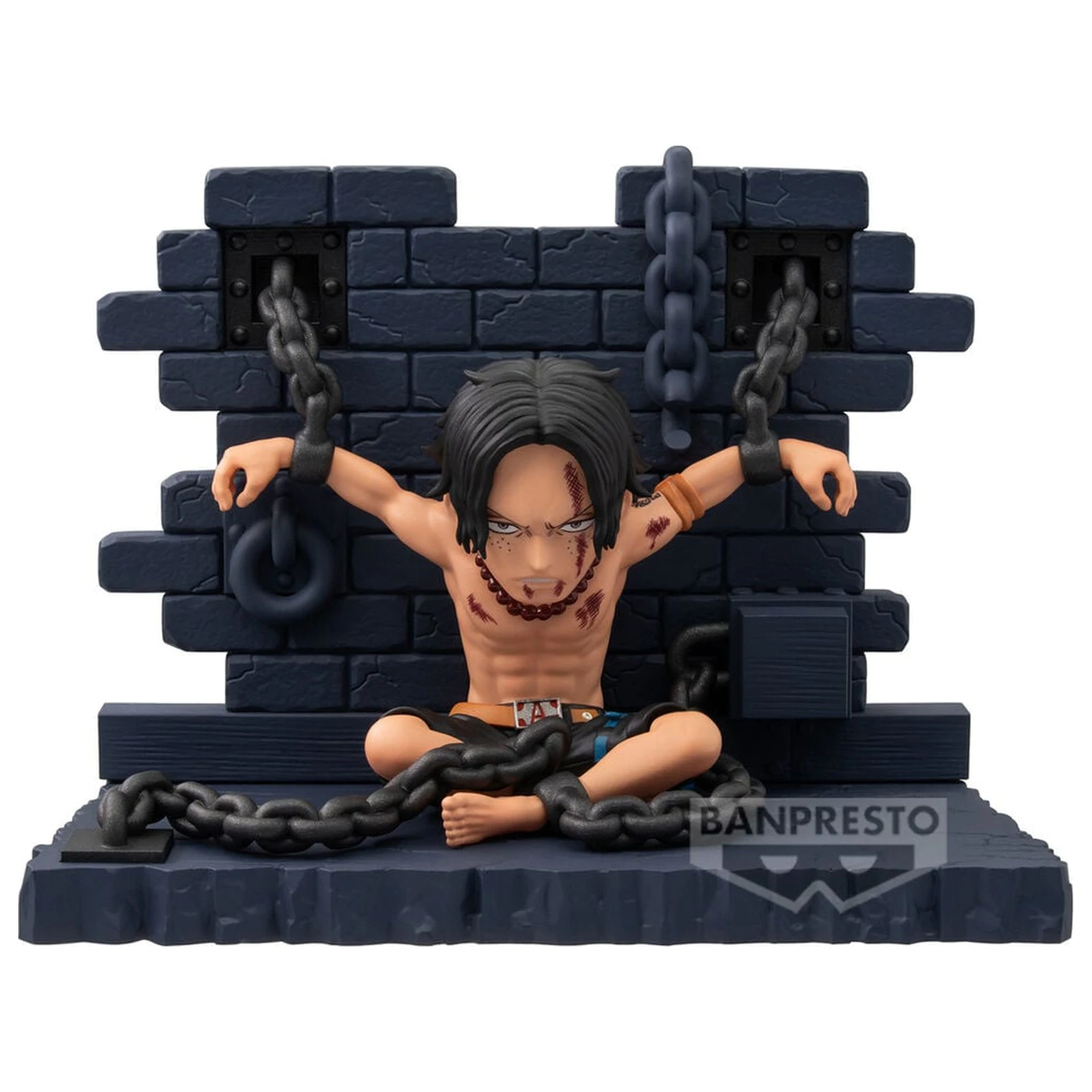 One Piece WCF Log Stories Portgas D Ace Impeldown figúrka 8cm produktová fotografia