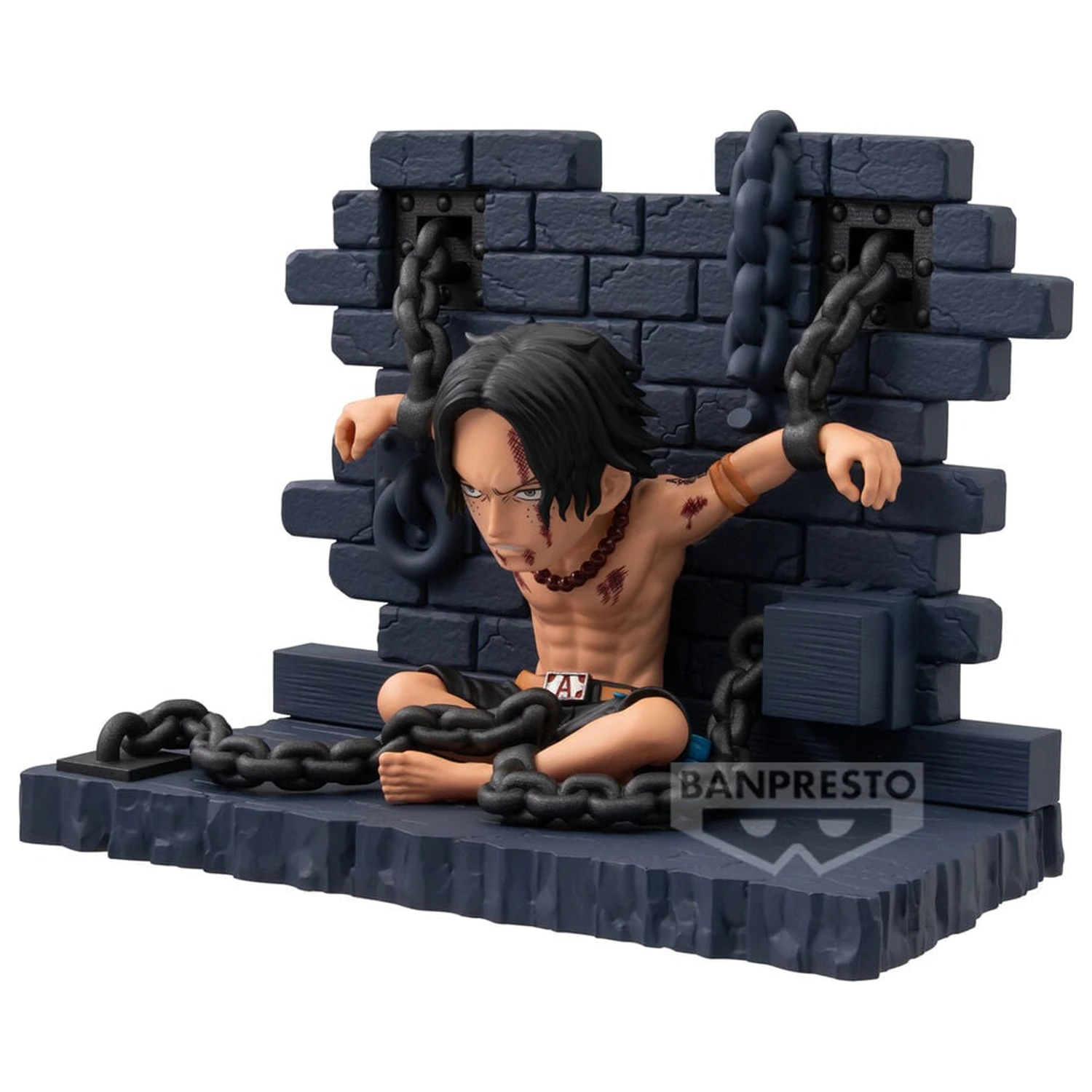 One Piece WCF Log Stories Portgas D Ace Impeldown figúrka 8cm produktová fotografia
