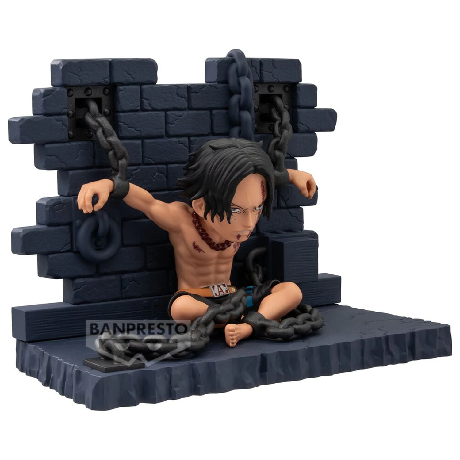One Piece WCF Log Stories Portgas D Ace Impeldown figúrka 8cm produktová fotografia