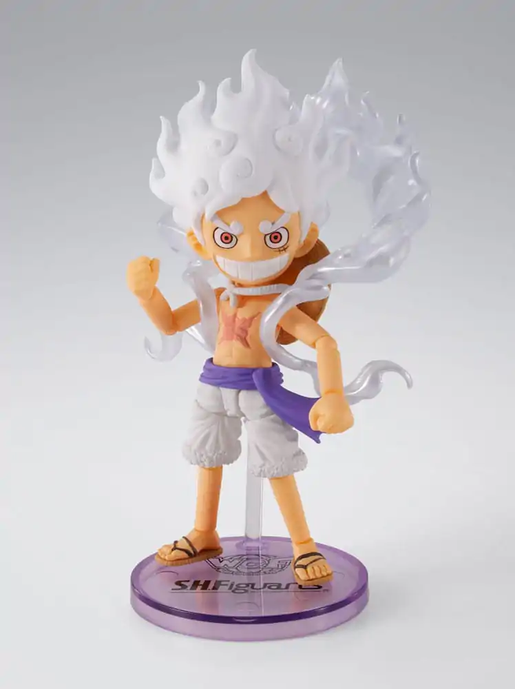 One Piece World Collactable Figures x S.H. Figuarts akčná figúrka Monkey D. Luffy Gear 5 8 cm produktová fotografia