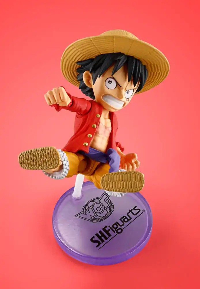 One Piece World Collactable Figures x S.H. Figuarts akčná figúrka Monkey D. Luffy 8 cm termékfotó