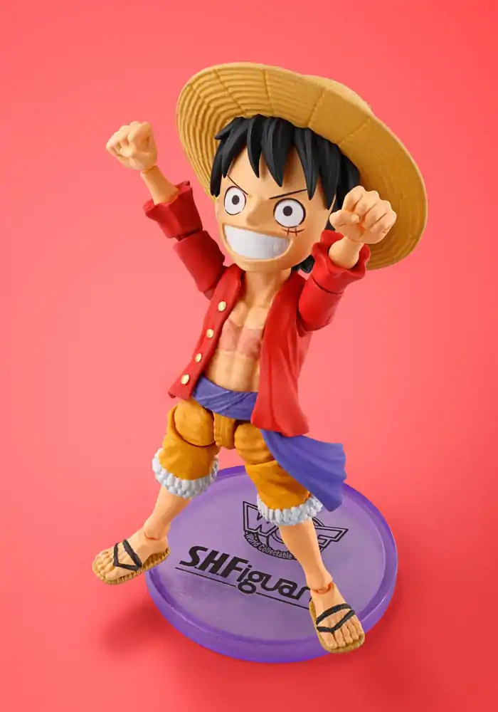 One Piece World Collactable Figures x S.H. Figuarts akčná figúrka Monkey D. Luffy 8 cm termékfotó